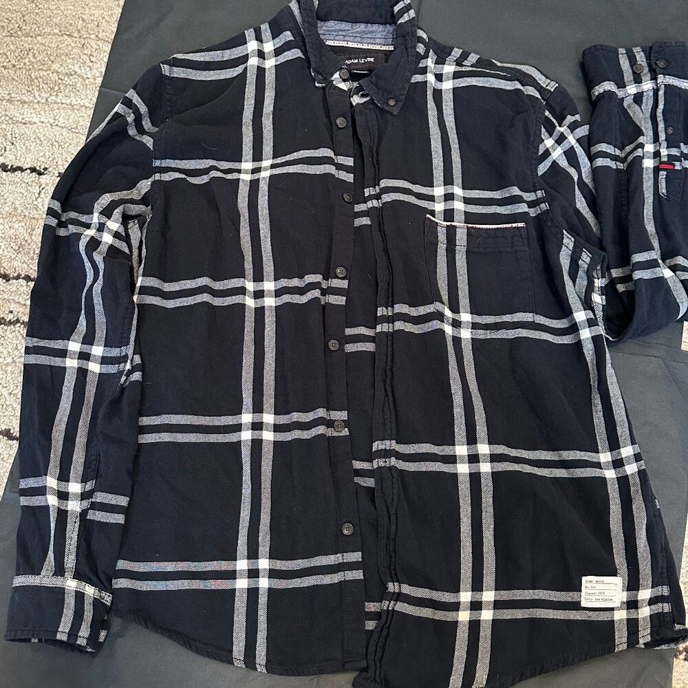 Black & White Flannel